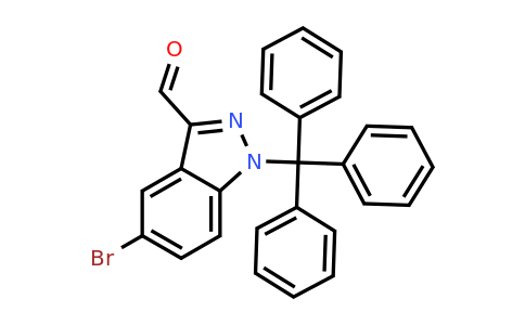 5-bromo-1-trityl-indazole-3-carbaldehyde