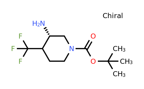 2166381-92-4 | tert-butyl (3S)-3-amino-4-(trifluoromethyl)piperidine-1-carboxylate
