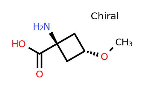 2168243-19-2 | trans-1-amino-3-methoxy-cyclobutanecarboxylic acid