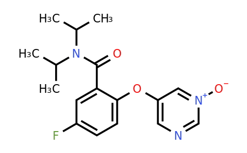 2169919-96-2 | 5-(2-(Diisopropylcarbamoyl)-4-fluorophenoxy)pyrimidine 1-oxide