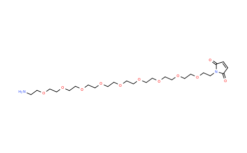1-(29-Amino-3,6,9,12,15,18,21,24,27-nonaoxanonacosyl)-1H-pyrrole-2,5-dione