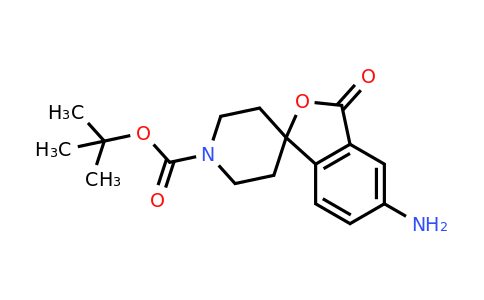 2171388-69-3 | tert-Butyl 5-amino-3-oxo-3H-spiro[isobenzofuran-1,4'-piperidine]-1'-carboxylate