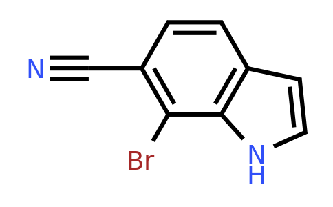 2173193-92-3 | 7-Bromo-1H-indole-6-carbonitrile
