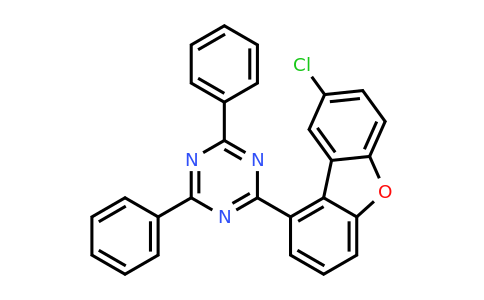 2173554-85-1 | 2-(8-Chlorodibenzo[b,d]furan-1-yl)-4,6-diphenyl-1,3,5-triazine