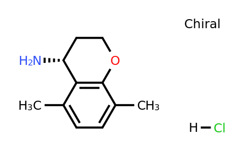 2173637-78-8 | (4R)-2H-1-Benzopyran-4-amine, 3,4-dihydro-5,8-dimethyl-hydrochloride (1:1)