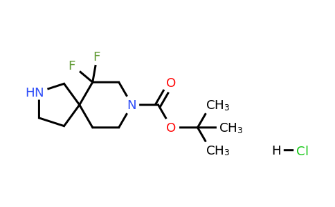 tert-Butyl 6,6-difluoro-2,8-diazaspiro[4.5]decane-8-carboxylate hydrochloride