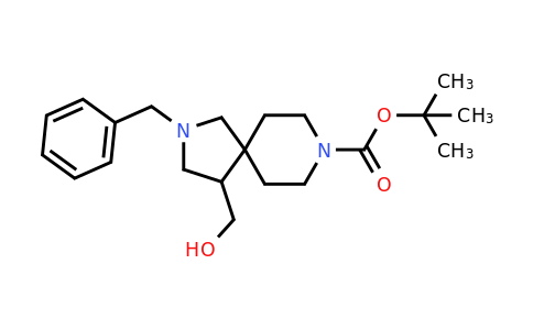 2177263-91-9 | Tert-Butyl 2-Benzyl-4-(Hydroxymethyl)-2,8-Diazaspiro[4.5]Decane-8-Carboxylate
