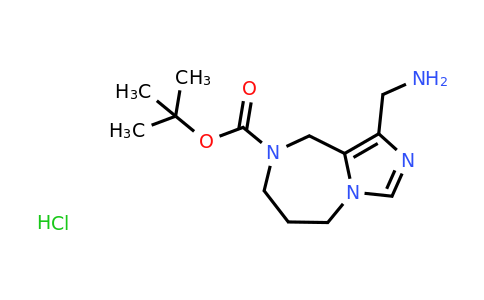 2177264-35-4 | tert-Butyl 1-(aminomethyl)-6,7-dihydro-5h-imidazo[1,5-a][1,4]diazepine-8(9h)-carboxylate hydrochloride