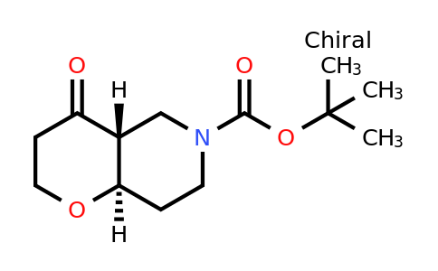 2177266-88-3 | rel-((4aR,8aR)-tert-Butyl 4-oxohexahydro-2H-pyrano[3,2-c]pyridine-6(7H)-carboxylate)