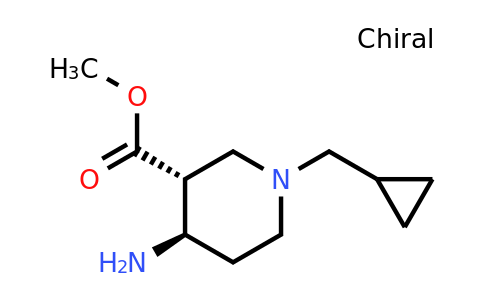 2178052-81-6 | rel-Methyl (3R,4R)-4-amino-1-(cyclopropylmethyl)piperidine-3-carboxylate