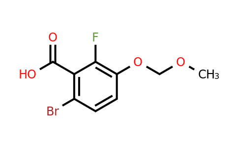 2179038-28-7 | 6-Bromo-2-fluoro-3-(methoxymethoxy)benzoic acid