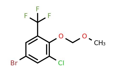 2179038-38-9 | 5-Bromo-3-chloro-2-(methoxymethoxy)benzotrifluoride
