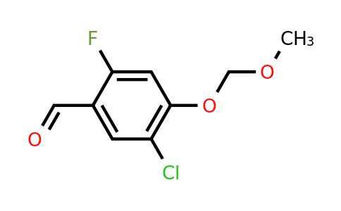 2179038-42-5 | 5-Chloro-2-fluoro-4-(methoxymethoxy)benzaldehyde