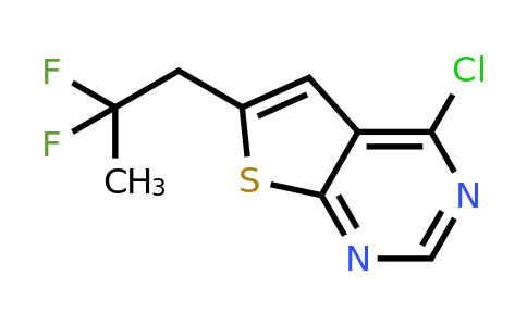 2180956-71-0 | 4-Chloro-6-(2,2-difluoropropyl)thieno[2,3-d]pyrimidine