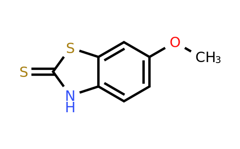 2182-73-2 | 6-Methoxybenzo[d]thiazole-2(3H)-thione
