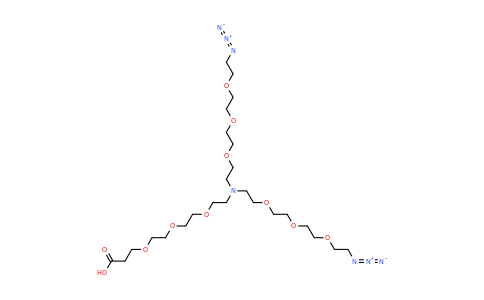 2182602-17-9 | N-(acid-PEG3)-N-bis(PEG3-azide)
