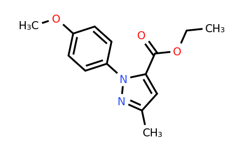 218632-36-1 | ethyl 1-(4-methoxyphenyl)-3-methyl-1H-pyrazole-5-carboxylate