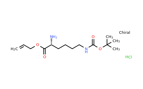 218962-73-3 | Allyl N6-(tert-butoxycarbonyl)-D-lysinate hydrochloride