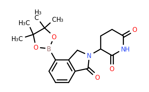 2193080-10-1 | 3-(1-Oxo-4-(4,4,5,5-tetramethyl-1,3,2-dioxaborolan-2-yl)isoindolin-2-yl)piperidine-2,6-dione