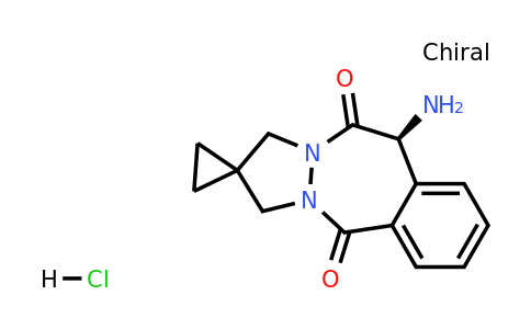 2195361-16-9 | (S)-10-Amino-1H,3H,5H-spiro[benzo[d]pyrazolo[1,2-a][1,2]diazepine-2,1'-cyclopropane]-5,11(10H)-dione hydrochloride