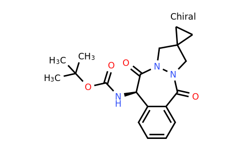 2195361-43-2 | tert-Butyl (R)-(5,11-dioxo-10,11-dihydro-1H,3H,5H-spiro[benzo[d]pyrazolo[1,2-a][1,2]diazepine-2,1'-cyclopropan]-10-yl)carbamate