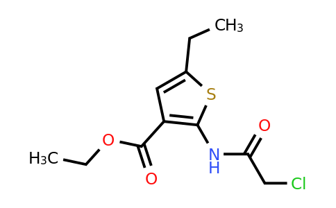 219620-46-9 | Ethyl 2-(2-chloroacetamido)-5-ethylthiophene-3-carboxylate