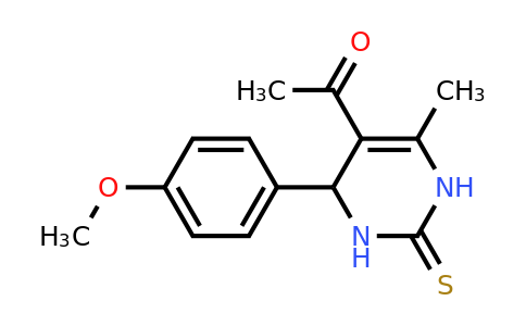 219806-93-6 | 1-(4-(4-Methoxyphenyl)-6-methyl-2-thioxo-1,2,3,4-tetrahydropyrimidin-5-yl)ethan-1-one