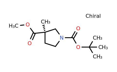 2199213-86-8 | O1-tert-butyl O3-methyl (3R)-3-methylpyrrolidine-1,3-dicarboxylate