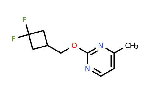2200107-35-1 | 2-[(3,3-Difluorocyclobutyl)methoxy]-4-methylpyrimidine