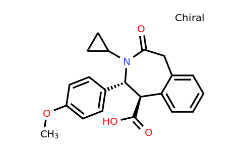 2202285-19-4 | (1R,2R)-3-Cyclopropyl-2-(4-methoxyphenyl)-4-oxo-2,3,4,5-tetrahydro-1H-3-benzazepine-1-carboxylic acid