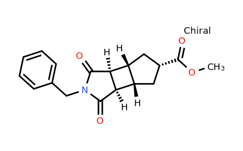 2202737-02-6 | rel-((3aR,3bS,5r,6aR,6bS)-Methyl 2-benzyl-1,3-dioxodecahydrocyclopenta[3,4]cyclobuta[1,2-c]pyrrole-5-carboxylate)