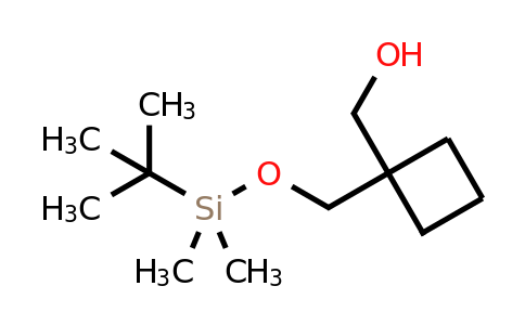 (1-(((tert-Butyldimethylsilyl)oxy)methyl)cyclobutyl)methanol