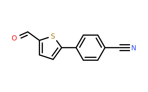 220399-23-5 | 4-(5-Formylthiophen-2-yl)benzonitrile