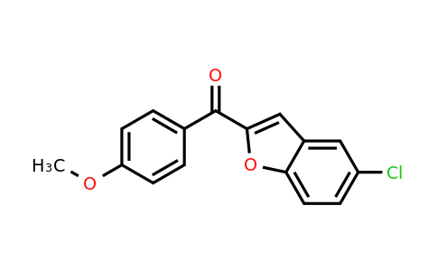 (5-Chlorobenzofuran-2-yl)(4-methoxyphenyl)methanone