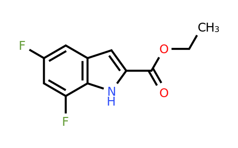 220679-10-7 | Ethyl 5,7-difluoro-1H-indole-2-carboxylate