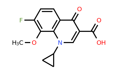 221221-16-5 | 1-Cyclopropyl-7-fluoro-8-methoxy-4-oxo-1,4-dihydroquinoline-3-carboxylic acid