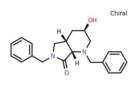 2214243-59-9 | rel-(3R,4aS,7aS)-1,6-Dibenzyl-3-hydroxyoctahydro-7H-pyrrolo[3,4-b]pyridin-7-one