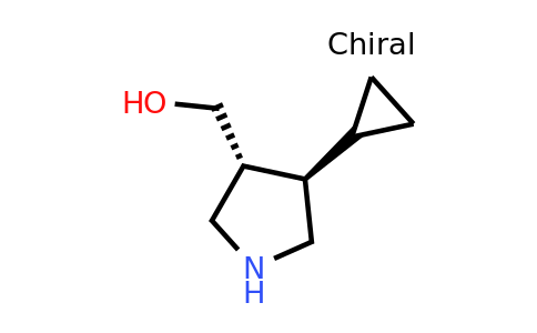 2219369-10-3 | trans-4-cyclopropylpyrrolidin-3-yl]methanol