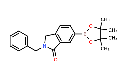 2221016-69-7 | 2-Benzyl-6-(4,4,5,5-tetramethyl-1,3,2-dioxaborolan-2-yl)isoindolin-1-one