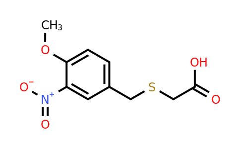 4-Methoxy-3-nitrobenzylthioacetic acid