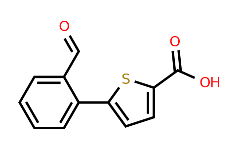 222180-24-7 | 5-(2-Formylphenyl)thiophene-2-carboxylic acid
