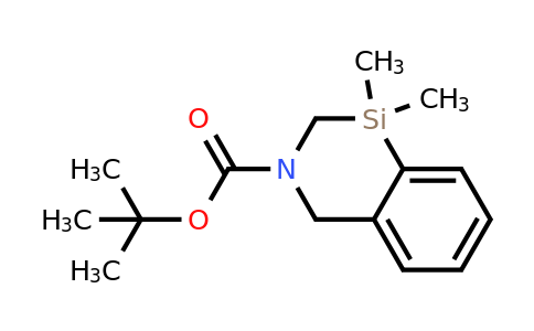 2222440-51-7 | tert-Butyl 1,1-dimethyl-1,2-dihydrobenzo[d][1,3]azasiline-3(4H)-carboxylate