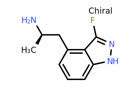 2222846-59-3 | (R)-1-(3-Fluoro-1H-indazol-4-yl)propan-2-amine
