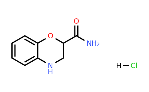 22244-28-6 | 3,4-Dihydro-2h-benzo[b][1,4]oxazine-2-carboxamide hydrochloride