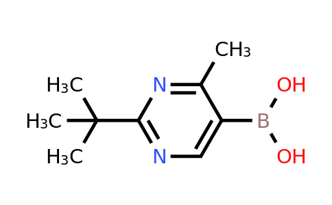 2225172-32-5 | (2-(tert-Butyl)-4-methylpyrimidin-5-yl)boronic acid