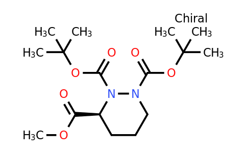 222556-21-0 | (S)-Tetrahydro-pyridazine-1,2,3-tricarboxylic acid 1,2-di-tert-butyl ester 3-methyl ester