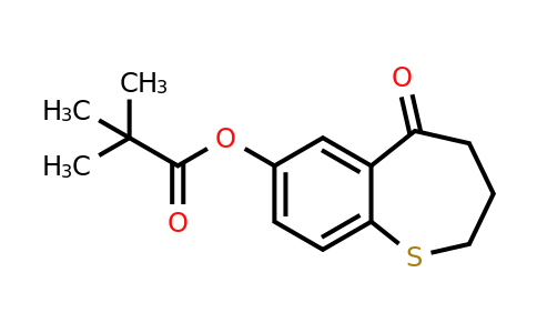 2226905-50-4 | 5-oxo-2,3,4,5-tetrahydrobenzo[b]thiepin-7-yl pivalate