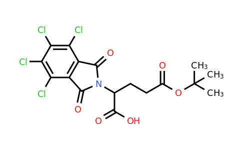 2227107-17-5 | 5-tert-Butoxy-5-oxo-2-(4,5,6,7-tetrachloro-1,3-dioxo-isoindolin-2-yl)pentanoic acid