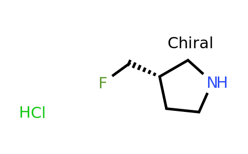 (3S)-3-(fluoromethyl)pyrrolidine hydrochloride