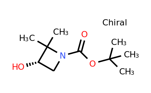 2227198-70-9 | tert-Butyl (3S)-3-hydroxy-2,2-dimethyl-azetidine-1-carboxylate
